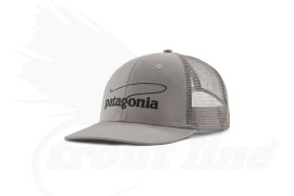 Patagonia Take a Stand Trucker Hat -Casting Logo: Forever Grey