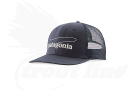 Patagonia Take a Stand Trucker Hat -Casting Logo: Smolder Blue