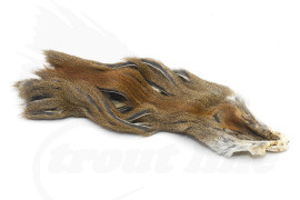 Troutline Eastern Grey Squirrel Skin Zonkered -natural color
