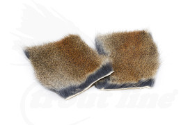 Troutline Eastern Grey Squirrel Skin Pelt 5x5cm