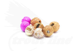 Sunny Gritty Slotted Tungsten Beads 3.3mm 10beads/bag