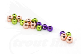 Colored Tungsten Beads 2.5mm 10beads/bag