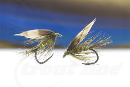 Troutline Classic Olive Wet Fly BL