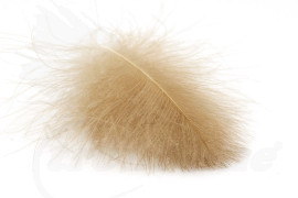 Troutline Hand Selected Light Khaki Campbell CDC 50 Feathers Pack