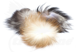 Troutline Natural Colored Fox Tail Rings