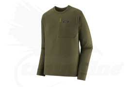 Patagonia Men's R1 Thermal Crew Pine Needle Green