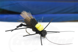 Troutline Patagonia Black Foam Cricket Fly