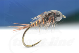 Troutline Tactical Black Nickel Bead Head and Partridge Nymph