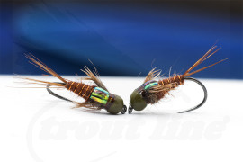 Troutline Tactical Brown Stone Clinger Mayfly Nymph