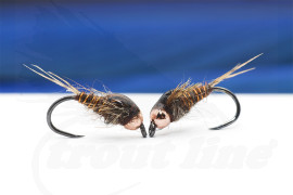 Troutline Tactical Grey Brown Stone Clinger Mayfly Nymph