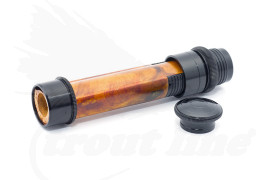 Black Ultra-Light Rosewood Burl Slide Band Reel Seat