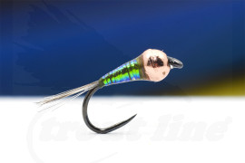 Troutline Tactical Pearl Peacock Perdigon