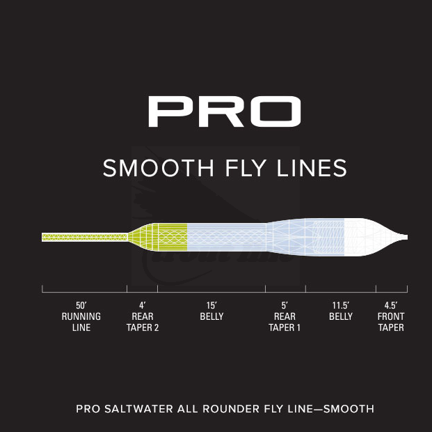 Orvis Pro Saltwater All Rounder Floating Fly Line - Smooth