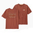 Patagonia Size M Men's '73 Skyline Organic T-Shirt - Burl Red