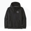 Patagonia Size S Line Home Water Trout Uprisal Hoody - Black