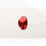 Bidoz Colored Brass Ring Necks 3.60mm-metallic red