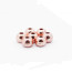 Colored Tungsten Beads 2mm 10beads/bag-copper