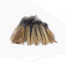 Coq de Leon Pardo Colgaderas Feathers-pardo flor de escoba