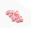 Hanak 2mm 20pcs/pack Fluo+ Tungsten Beads -light pink
