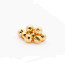 Hanak 2.5mm 20pcs/pack Round+ Tungsten Beads -gold