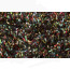 Hends Tinsel Chenille 6mm -multicolor red