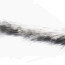 Hends 4mm Rabbit Zonker Two Tones Strips -white