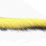 Hends 4mm Rabbit Zonker Two Tones Strips -yellow