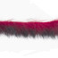 Hends 4mm Rabbit Zonker Two Tones Strips-red