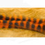 Hends 4mm Rabbit Zonker Barred Strips-orange