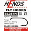 Hends Fly Hooks BL 254N-#10