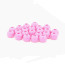 Troutline Coloured 4.7mm Brass Beads-hot pink