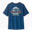 Patagonia Size XL Men's Capilene Cool Daily Shirt - Great Waves Clement Blue - Light Clement Blue X-Dye
