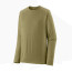 Patagonia Size M Men's Tropic Comfort Natural Sun Crewneck Color Gumtree Green