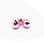 Troutline Premium Micro Slot Tungsten Beads 3.5mm 25 pcs/bag -metallic pink