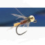 Troutline Tactical Orange PT Tail Stimulator Jig Nymph #14