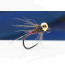 Troutline Tactical PT Purple Tail Stimulator Jig Nymph #16