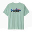 Patagonia Size L Men's Fitz Roy Trout T-Thin Ice