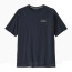 Patagonia Size M Men's Casting Logo Responsibili-Tee T-Shirt-Smolder Blue