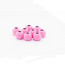 Slotted Tungsten 3.5mm 10beads/bag-pink