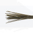 Hand Selected Stripped Peacock Quill-olive
