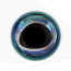 Troutline Realistic 30 pcs 6mm 3D Epoxy Eyes-silver