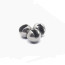 Hanak 4mm 20pcs/pack Round+ Tungsten Beads -black nickel