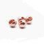 Hanak 4mm 20pcs/pack Round+ Tungsten Beads -copper