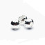 Hanak 4mm 20pcs/pack Round+ Tungsten Beads -silver