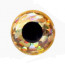 3D Epoxy Eyes 3mm 20pcs -holo gold