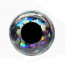 3D Epoxy Eyes 3mm 20pcs -holo silver