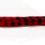 Troutline Barred Zonker 4mm Strips-red