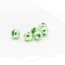 Troutline Essential Line Slotted Tungsten Beads 3.3mm-10pcs-metallic green