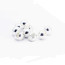 Slotted Colored Tungsten Beads 2.8mm 25beads/bag -silver