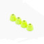Troutline Conehead 4mm 10pcs/bag -chartreuse